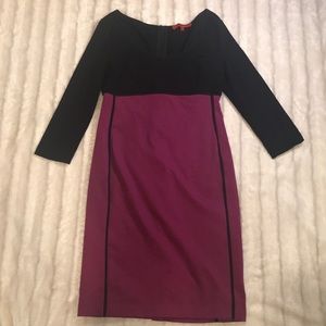 Narcisco Rodriguez colorblock dress, size small.